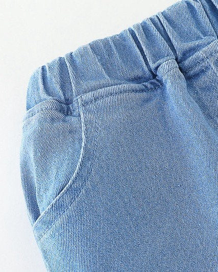 Conjunto bebé 3 piezas con capucha y pantalón vaquero de ositos
