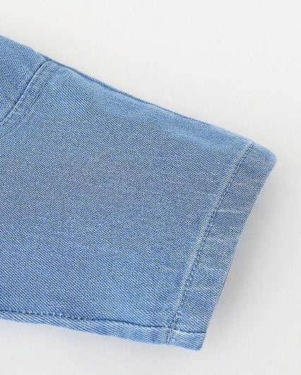 Conjunto bebé 3 piezas con capucha y pantalón vaquero de ositos