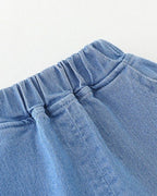 Conjunto bebé 3 piezas con capucha y pantalón vaquero de ositos