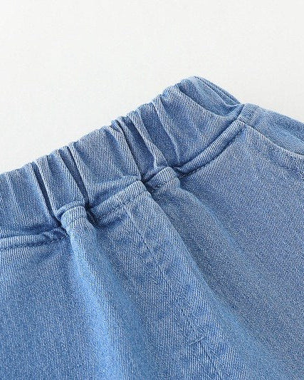 Conjunto bebé 3 piezas con capucha y pantalón vaquero de ositos