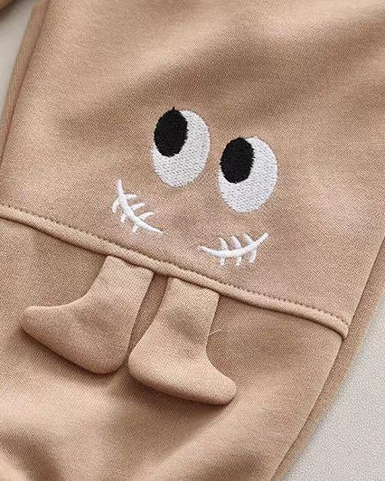 Conjunto bebé invierno con sudadera cálida y pantalón cómodo