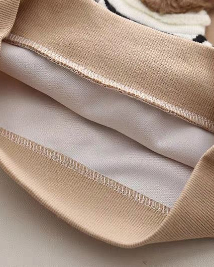 Conjunto bebé invierno con sudadera cálida y pantalón cómodo