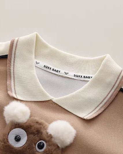Conjunto bebé invierno sudadera cálida y pantalón cómodo con cintura elástica en España