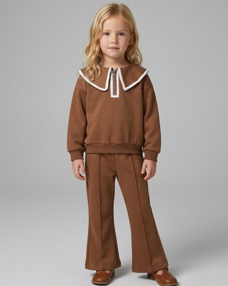 Conjunto Niña Invierno Cómodo 2 Piezas Cálido