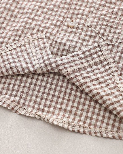 Conjunto para Niño de Punto y Cuadros Estilo Casual Premium