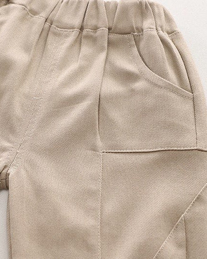 Conjunto para Niño de Punto y Cuadros Estilo Casual Premium