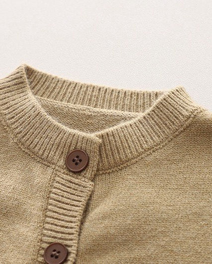 Conjunto para Niño de Punto y Cuadros Estilo Casual Premium