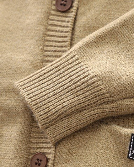 Conjunto para Niño de Punto y Cuadros Estilo Casual Premium