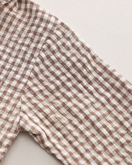 Conjunto para Niño de Punto y Cuadros Estilo Casual Premium