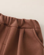 Conjunto Infantil de Invierno 3 Piezas con Chaleco Acolchado, Sudadera con Capucha y Pantalón