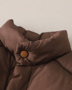 Conjunto Infantil de Invierno 3 Piezas con Chaleco Acolchado, Sudadera con Capucha y Pantalón