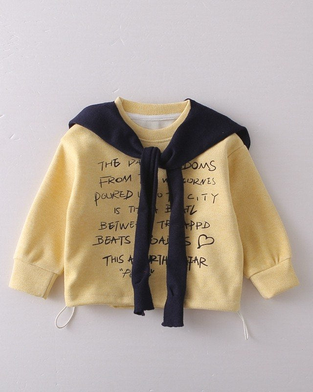 Conjunto Infantil 3 Piezas para Niño con Chaleco de Punto y Pantalón Cargo Casual