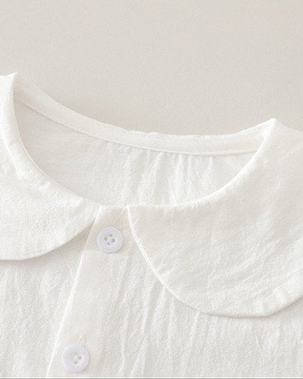 Conjunto Elegante de 3 Piezas para Niña  Chaleco de Punto, Blusa y Pantalón Vaquero