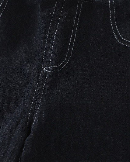Conjunto Elegante de 3 Piezas para Niña  Chaleco de Punto, Blusa y Pantalón Vaquero