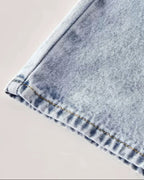 Jeans Wide Leg para Niña con Estampados Fashion