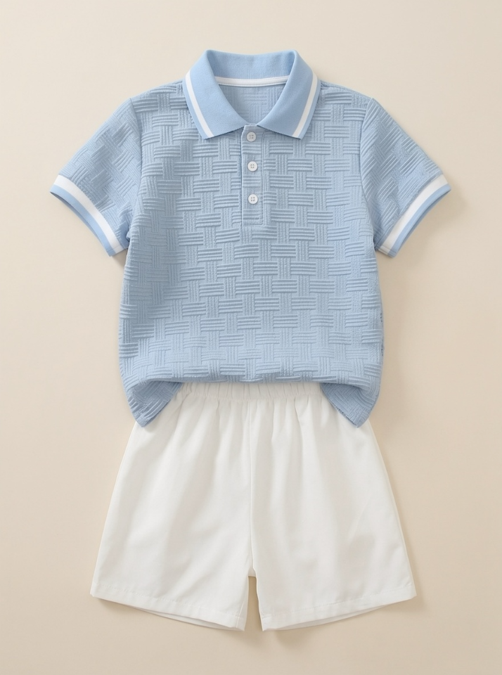 Conjunto Casual Celeste