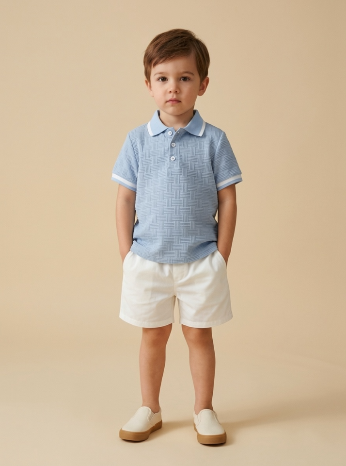 Conjunto Casual Celeste