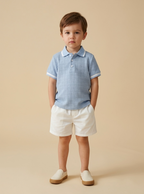 Conjunto Casual Celeste