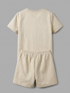 Conjunto de Verano con Relieve y Logo de Caballo