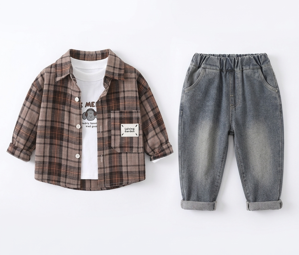 ropa niño invierno económico