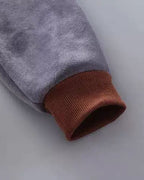 Conjunto niño invierno 3 piezas ropa infantil con osito bordado y chaleco con capucha , Ideal para clima otoñal en España