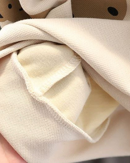 Conjunto 2 piezas bebé niño invierno con estampado de dibujos animados y ositos detalle estampado