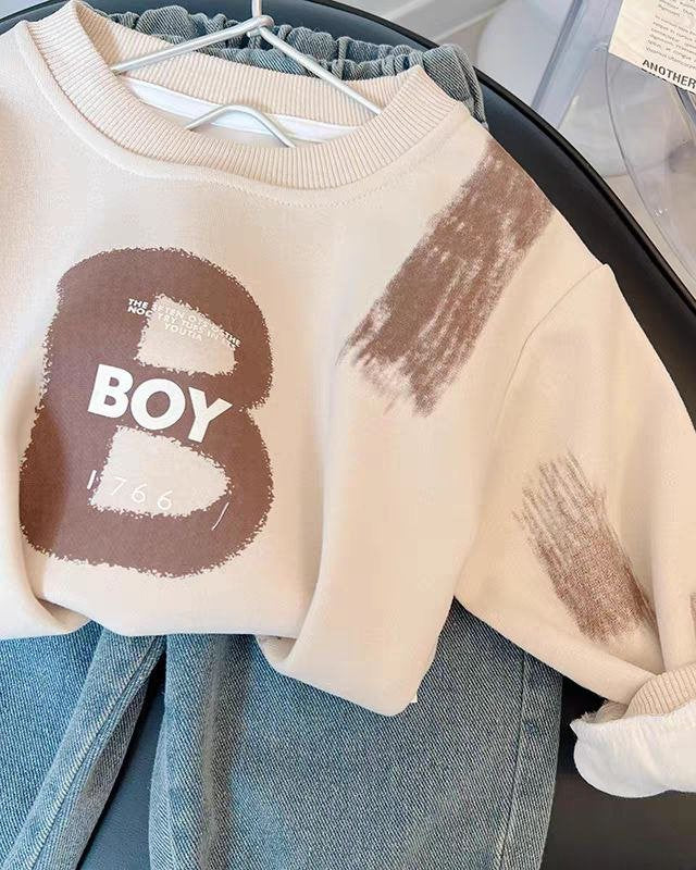 Conjunto niño otoño invierno ropa infantil algodón y vaquero en España
