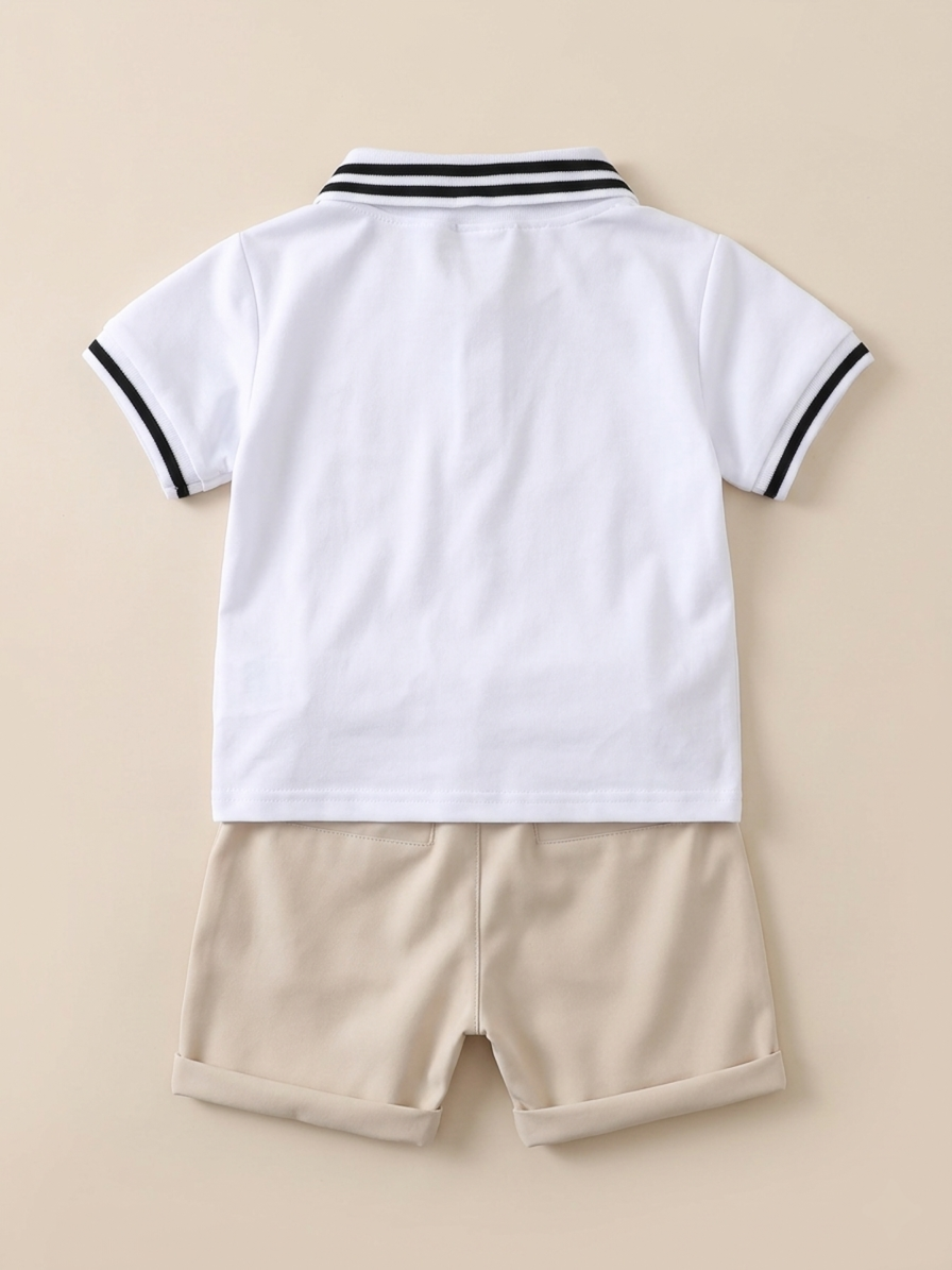 Conjunto de Polo y Pantalón Corto para Bebé