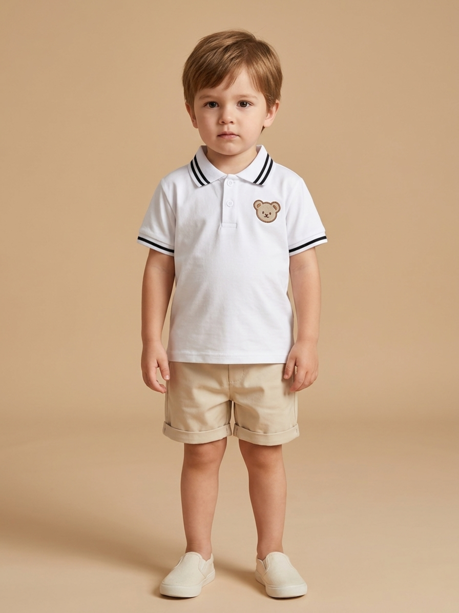 Conjunto de Polo y Pantalón Corto para Bebé
