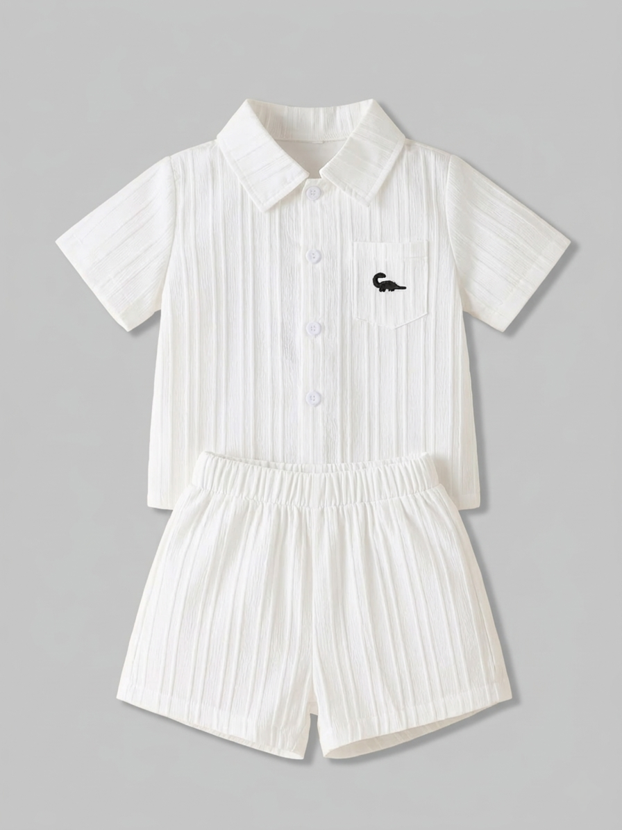 Conjunto Casual Blanco para Niño